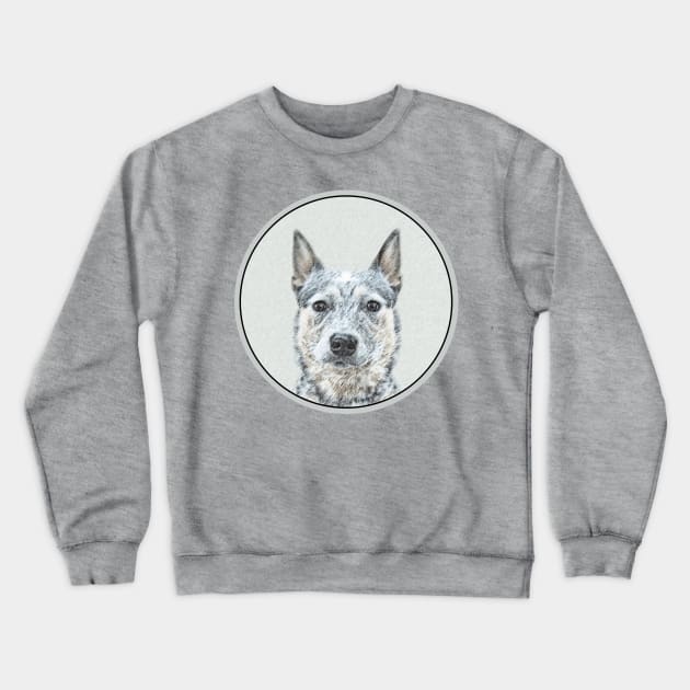 Australian Cattle Dog Crewneck Sweatshirt by Alpen Designs